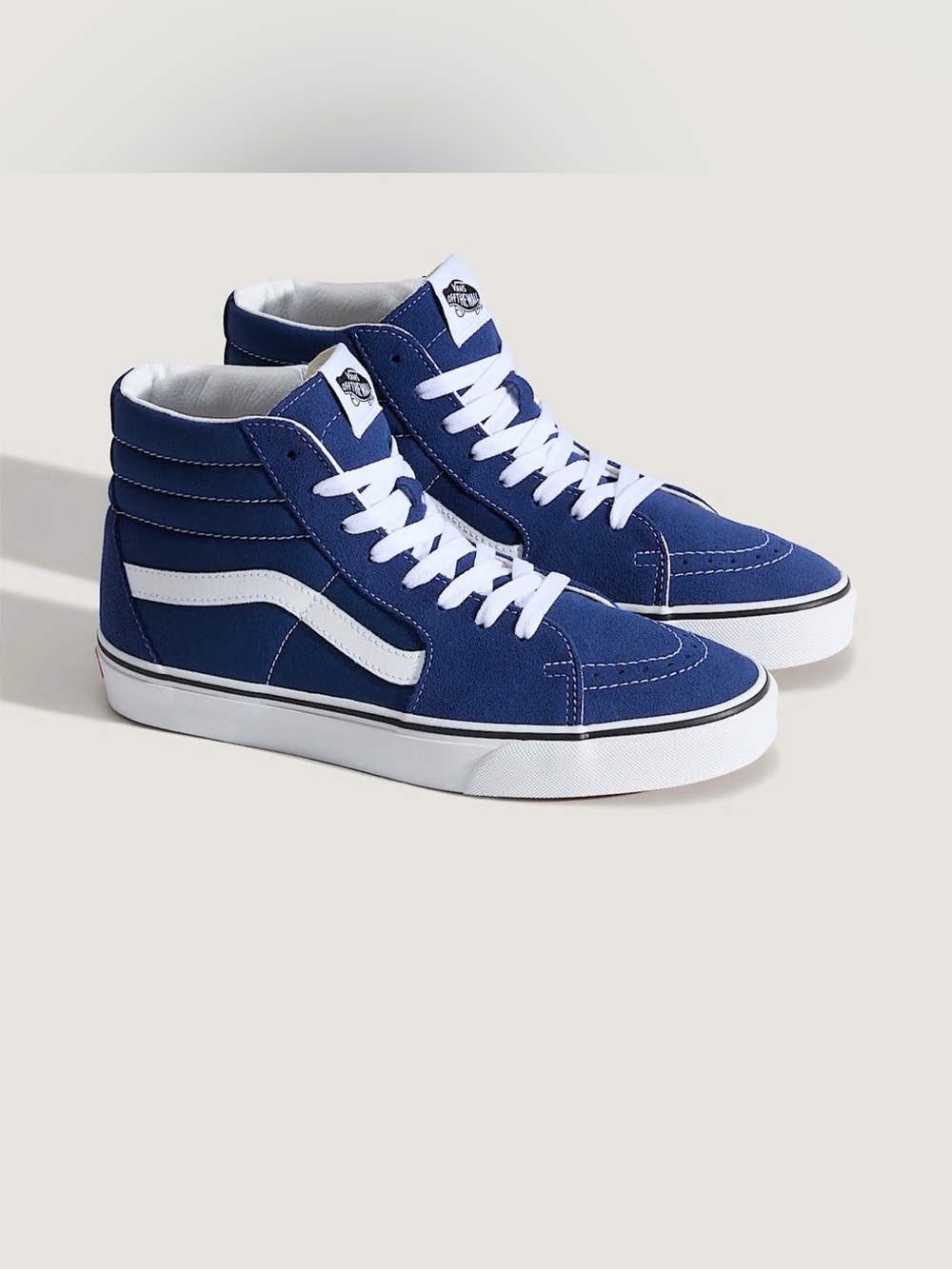 Vans Sk8-Hi Shoes in Blue- Size 9 Men